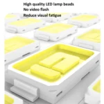 Camping Cycling Lavalier Lamp Night Fishing Light Three-Color Temperature Reading Lamp - Image 7