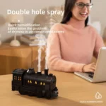 300ml Small Train Essential Oil Diffuser Humidifier With Remote Control - Image 5