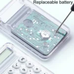 Small Silent Simple Calculator Mini Candy Dormitory Student Office Exam Tool - Image 4