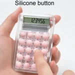 Small Silent Simple Calculator Mini Candy Dormitory Student Office Exam Tool - Image 5