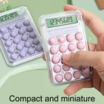 Small Silent Simple Calculator Mini Candy Dormitory Student Office Exam Tool - Image 6