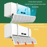 Air Conditioner Windshield Anti-Direct Blowing Air Vent Block Wall Mounted Universal Air Guide Cover - Image 11