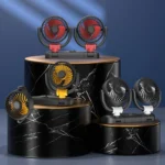 SUITU Car Foldable Cooling Fan Automobile Summer Temperature Reduction Fan - Image 2