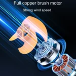 SUITU Car Foldable Cooling Fan Automobile Summer Temperature Reduction Fan - Image 6