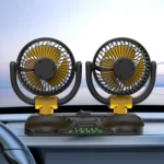 SUITU Car Foldable Cooling Fan Automobile Summer Temperature Reduction Fan - Image 8