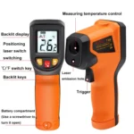 NJTY Digital Display High-Precision Infrared Thermometer For Bakery Kitchen Industry - Image 3