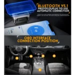 FNIRSI Bluetooth 5.1 Car Engine OBD2 Fault Code Diagnostic Instrument - Image 3