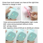 Dinosaur Kids Alarm Clock Electronic Clock Multifunctional Chime Small Alarm Clock - Image 14