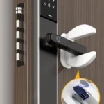 Living Alone Anti Burglary Door Stopper No Hole Child Safety Lock With Alarm - Image 2