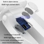 Living Alone Anti Burglary Door Stopper No Hole Child Safety Lock With Alarm - Image 7