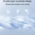 SUITU ST-3950 Automobile Thickening Sun Shield Car Snow Block Coat - Image 4
