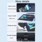SUITU ST-3950 Automobile Thickening Sun Shield Car Snow Block Coat - Image 5