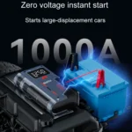 SUITU ST-9631 8pcs /Set Portable Outdoor Car Battery Emergency Start Power Car Inflatable Pump - Image 8