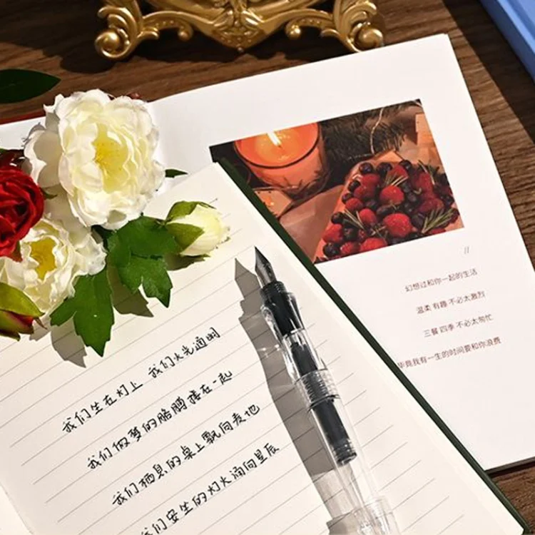 TBD06045688_B3.webp 14 x 19.5cm Horizontal Line Inside Notebook Student Handbook Excerpt Book - Image 4