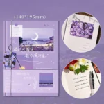 14 x 19.5cm Horizontal Line Inside Notebook Student Handbook Excerpt Book - Image 10