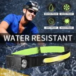Fluorescent Belt Sensor Headlight Outdoor Running and Cycling Head Torch - Image 11