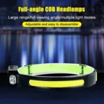 Fluorescent Belt Sensor Headlight Outdoor Running and Cycling Head Torch - Image 7