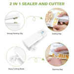 USB Charging Mini Magnetic Sealing Machine Portable Sealing Clip Food Moisture-proof Sealer - Image 5