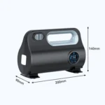SUITU ST-5523 Vehicle Portable Pneumatic Pump With Cable Powerful Automobile Tire Inflator - Image 3