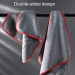 SUITU ST-9007 Double-Sided Auto Washing Towel Wiping Cloth Car Interior Absorbent Fiber Wipes - Image 6