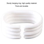 Simple Fresh Style Home Shower Curtain Waterproof Thickened Bathroom Curtain Cloth With Hooks - Image 7