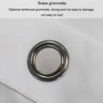 Leaf Printed Waterproof Shower Curtain Thickened Polyester Bathroom Curtain Cloth - Image 6