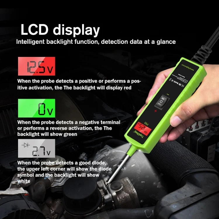TBD06045828_B5.webp JDiag 6-30V Voltage Detector Automotive Power Circuit Diagnostic Diode - Image 6