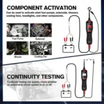 JDiag 6-30V Electrical Detector Fuel Injector Signal Detection Vehicle System Diagnosis - Image 3