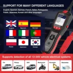 JDiag 6-30V Electrical Detector Fuel Injector Signal Detection Vehicle System Diagnosis - Image 8