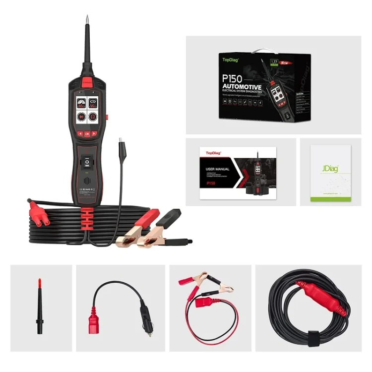 TBD06045830_B8.webp JDiag 6-30V Electrical Detector Fuel Injector Signal Detection Vehicle System Diagnosis - Image 9