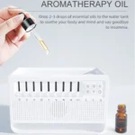 C221 Bluetooth White Noise Flame Aromatherapy Machine Home Desktop Humidifier - Image 6