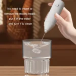 Mini Electric Handheld Milk Frother Cream Stirrer - Image 8