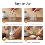 Kitchen Multifunctional Garlic Food Supplement Vegetable Cutter - Image 12