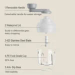 Kitchen Multifunctional Garlic Food Supplement Vegetable Cutter - Image 3