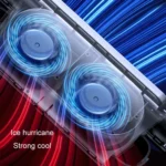 Car Turbine High Wind USB Plug-in Seat Back Fan - Image 5