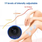 SC-195B Mini Cervical Massage Stickers EMS Pulse Meridian Therapy Instrument - Image 5