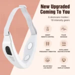 S1 EMS Microcurrent Colored Light Massage Beauty Instrument Remote Face Slimming Device - Image 6