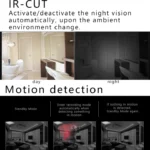 XD Camera 1080p HD Video Smart IR-CUT Infrared Night Vision Sports Camera - Image 10