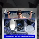 Bopai 32-01731 Large Capacity Foldable Waterproof Handheld Travel Bag Sports Fitness Bag - Image 9