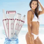 SONAX PRO SN-8666  4-in-1 Ladies Shaving Washable Rechargeable Hair Removal Device - Image 2