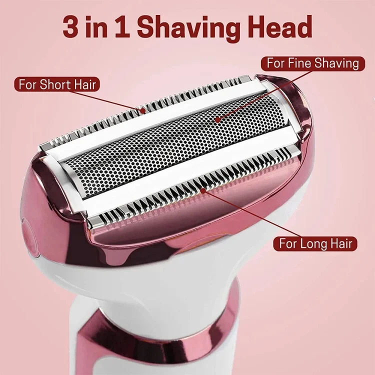 TBD06046092_B4.webp SONAX PRO SN-8666  4-in-1 Ladies Shaving Washable Rechargeable Hair Removal Device - Image 5
