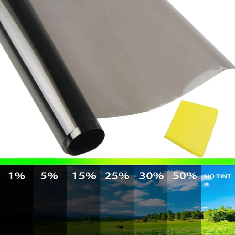 TBD06046093_B1.webp 50cm x 3m Car Glass Sun Protection Heat Insulation Solar Translucent Film - Image 2