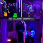 2pcs /Pack 9W E27 LED Purple Light UV Bulbs Ambient Light - Image 7