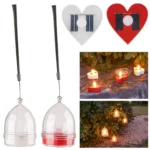Solar Candle Light Outdoor Courtyard Villa Garden Waterproof Decoration Light - Image 2