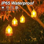 Solar Candle Light Outdoor Courtyard Villa Garden Waterproof Decoration Light - Image 6