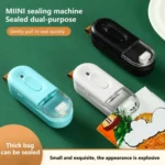 Food Packaging Sealer 2 In 1 Magnetic Mini Handheld Vacuum Sealer Machine With Cutter - Image 2