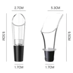 Mini Home Wine Pourer Red Wine Quick Decanter Silicone Wine Starter - Image 2