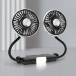 Car Double-head Hose Seat Fan with Light - Image 2
