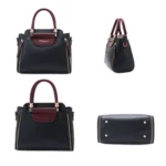 Women Colorblocking Handbag Large Capacity Shoulder Crossbody Bag - Image 3