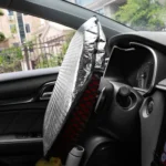 Car Steering Wheel Cooling Insulating Aluminum Foil Sunshade - Image 4